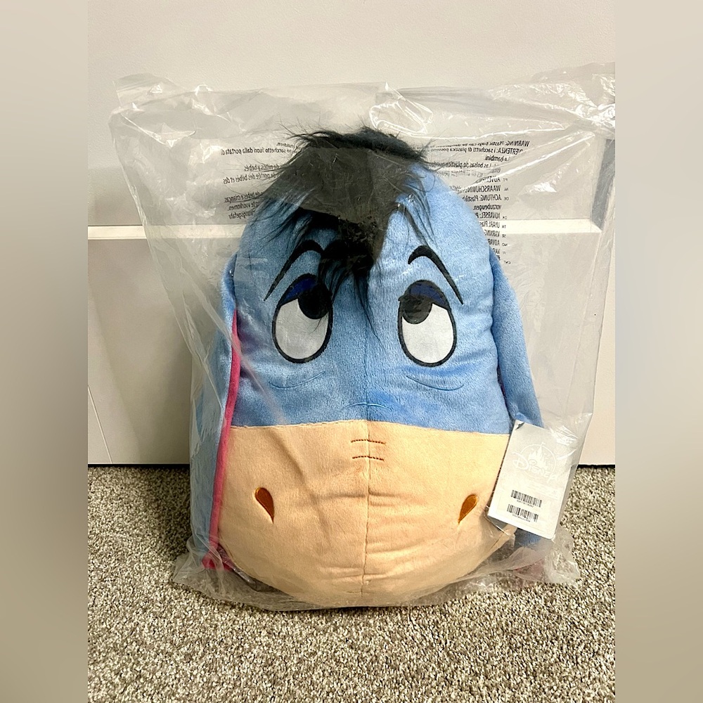 New Eeyore Character Face Cushion, Winnie the Pooh